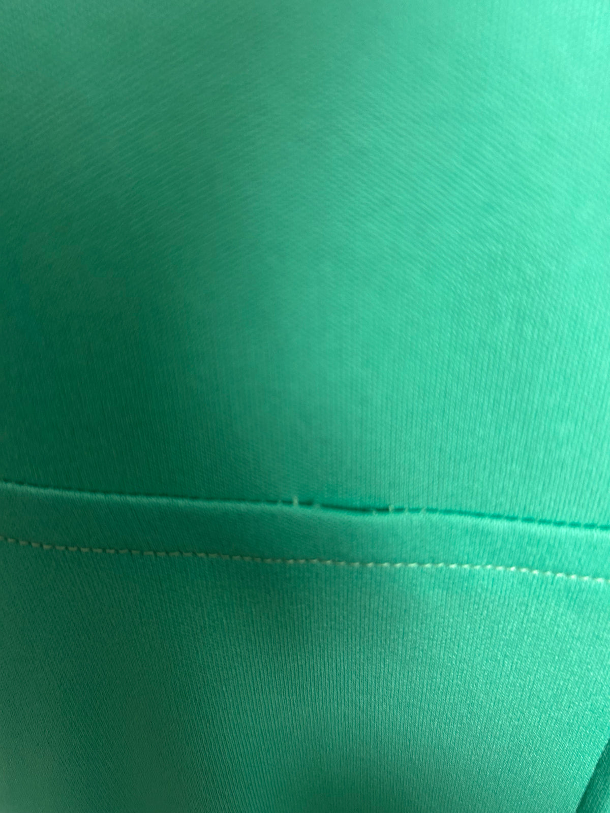 Vintage 1970s Size 12 Jade Green Long Chiffon Sleeves Occasion Maxi Dress